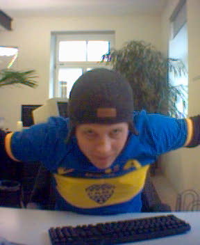 Flieger im Büro