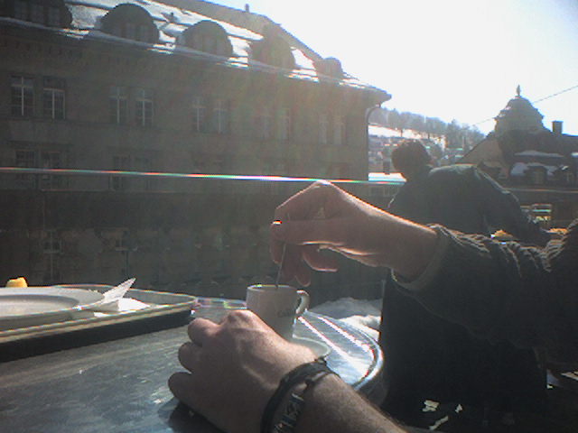 Mittag in der Sonne